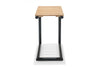 Portals Dark C-Shape Side Table Black