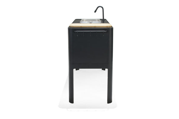Portals Dark Outdoor Kitchen