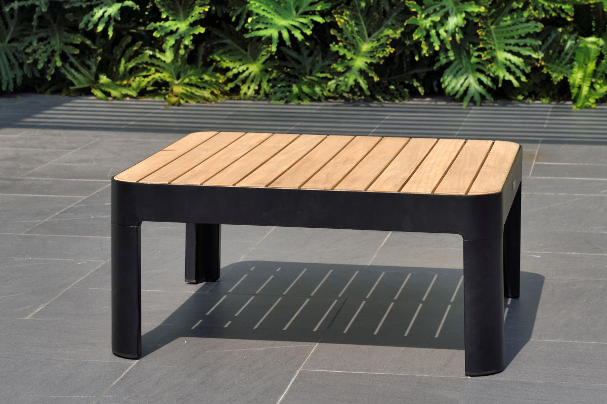 Portals Dark Square Coffee Table