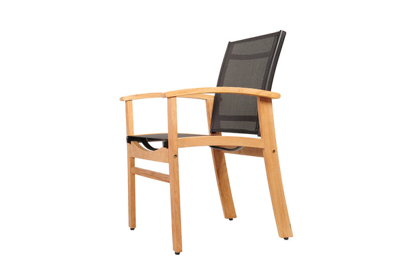 Rinjani Rectangular Teak Table & Fortuna Armchair
