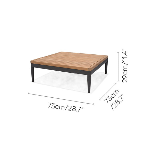 Topaz Square Coffee Table