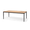 Topaz Rectangular Big Dining Table