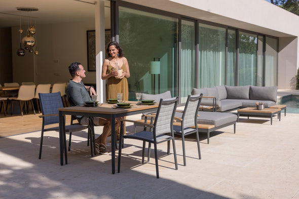Topaz 4-Seat Small Rectangular Dining Set