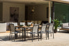 Topaz 8-Seat Big Rectangular Dining Set
