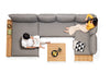 Topaz 4pc Seating Set