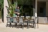Topaz 8-Seat Big Rectangular Dining Set