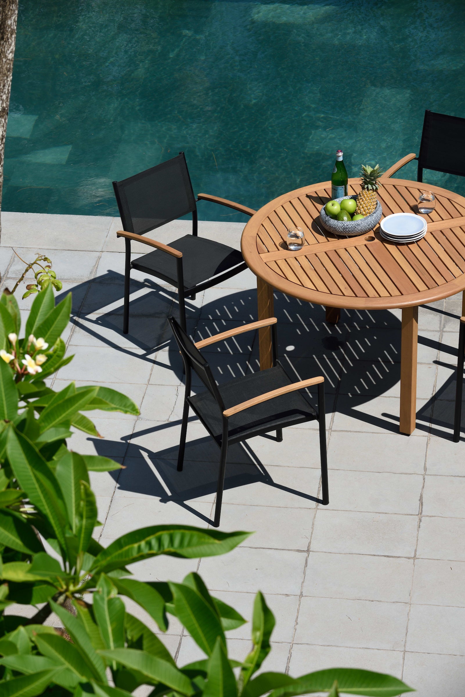 Armchair and table sale set